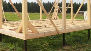Сарай на винтовых сваях или хозблок на сваях Темрюк цена от 2515 руб. / шт.